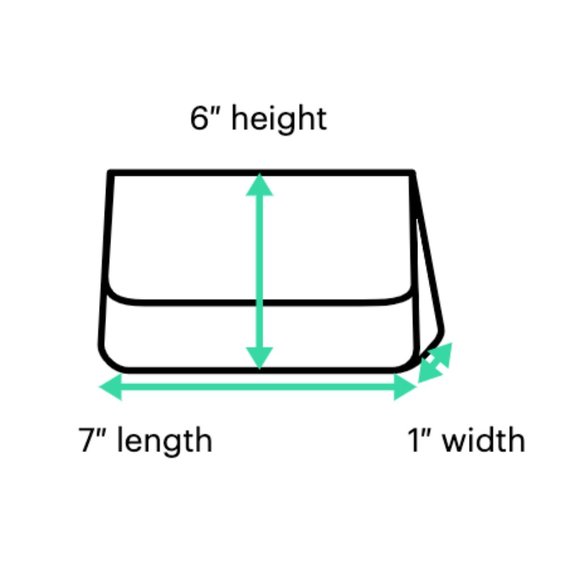 Old Navy Faux Leather Wristlet - Picture 3 of 4